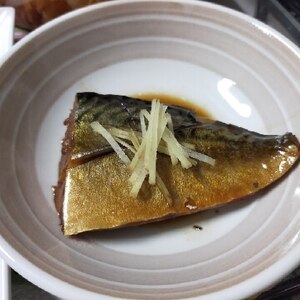 和食の定番比率で作る♪さばの醤油煮